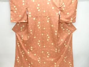 梅模様小紋着物